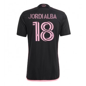 Billiga Inter Miami Jordi Alba #18 Bortatröja 2024-25 Kortärmad